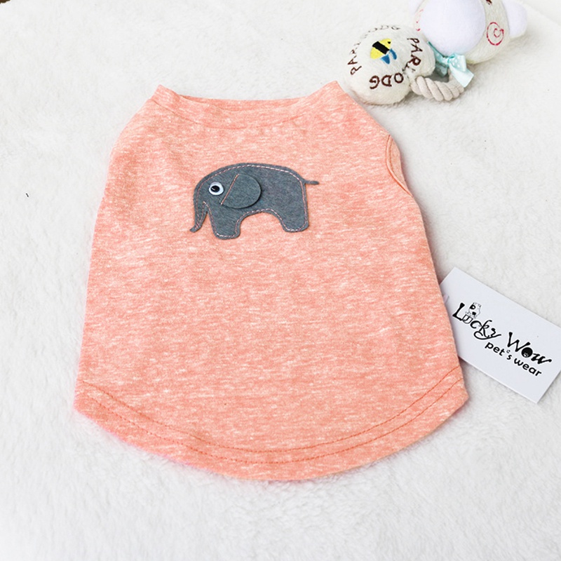 Elephant Cotton Vest for Your Pet